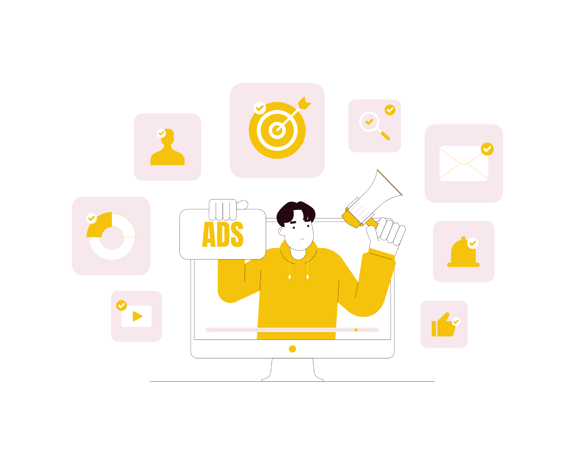 Advertising campaign management services by BuzzLocal Media